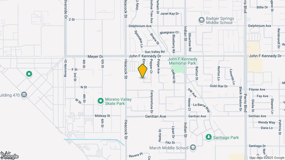 24144 Clover Ave Map and Location Details