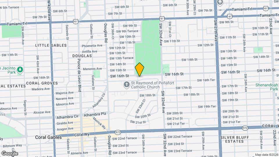 1611 Coral Gate Dr Mapa y Detalles de la Ubicación