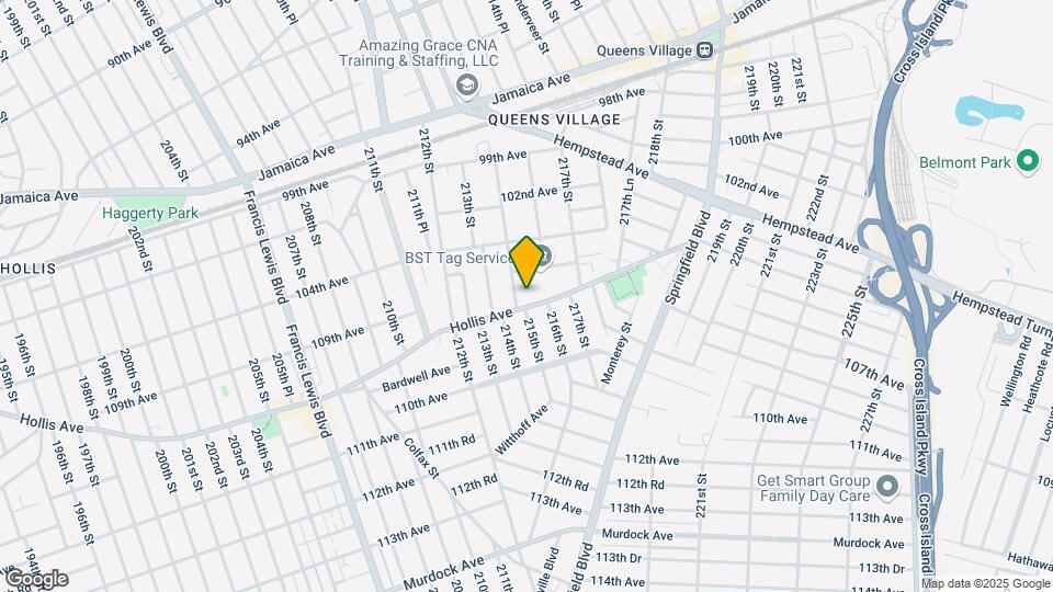 21507 Hollis Ave Map and Location Details