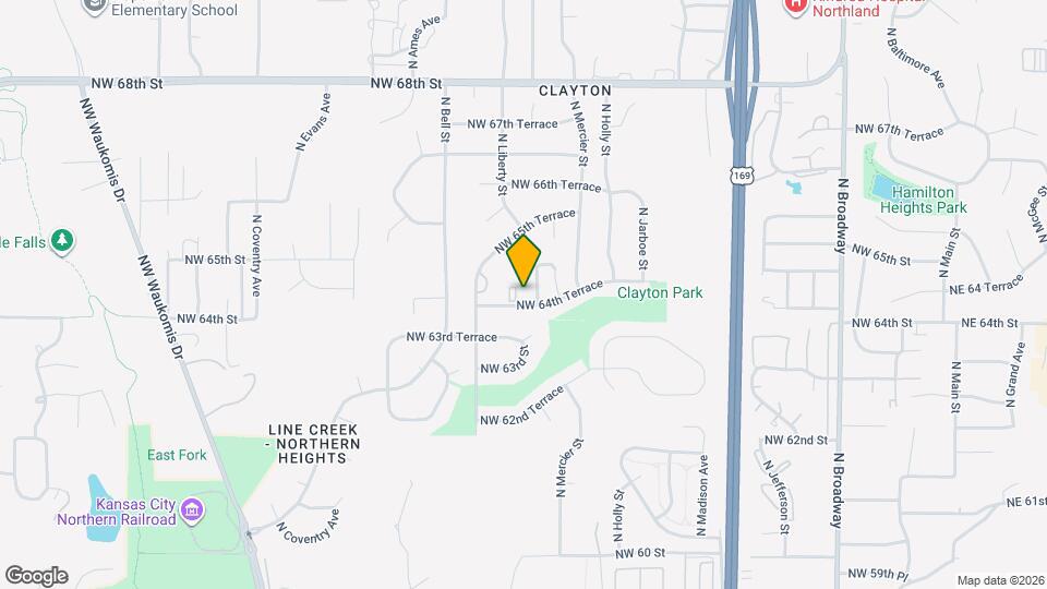 1428 NW 64th Terrace Map and Location Details