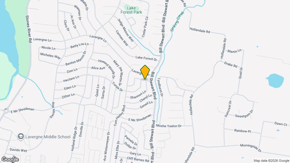 1202 Shannon Ln Map and Location Details