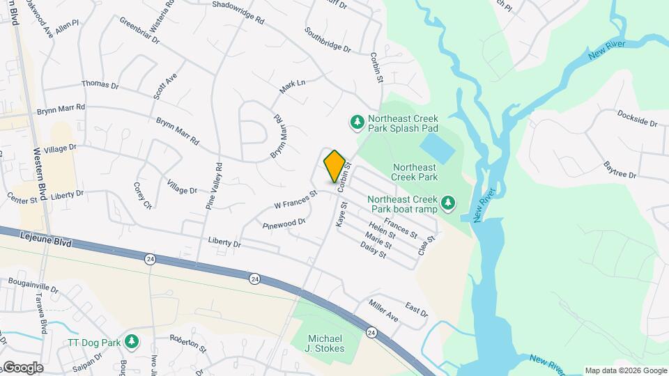 559 Corbin St Map and Location Details