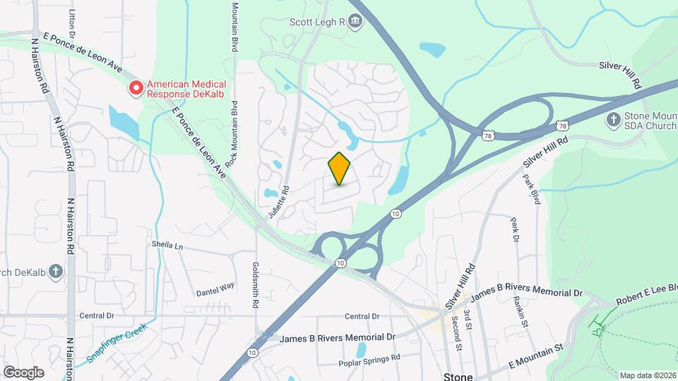 5243 Mill Way Map and Location Details