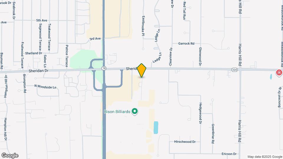 8137 Sheridan Dr Map and Location Details