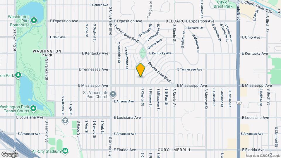 1065 S Clayton Way Map and Location Details