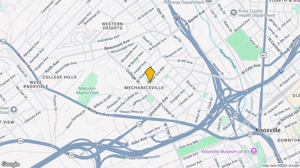 1506 Exeter Ave NW Map and Location Details