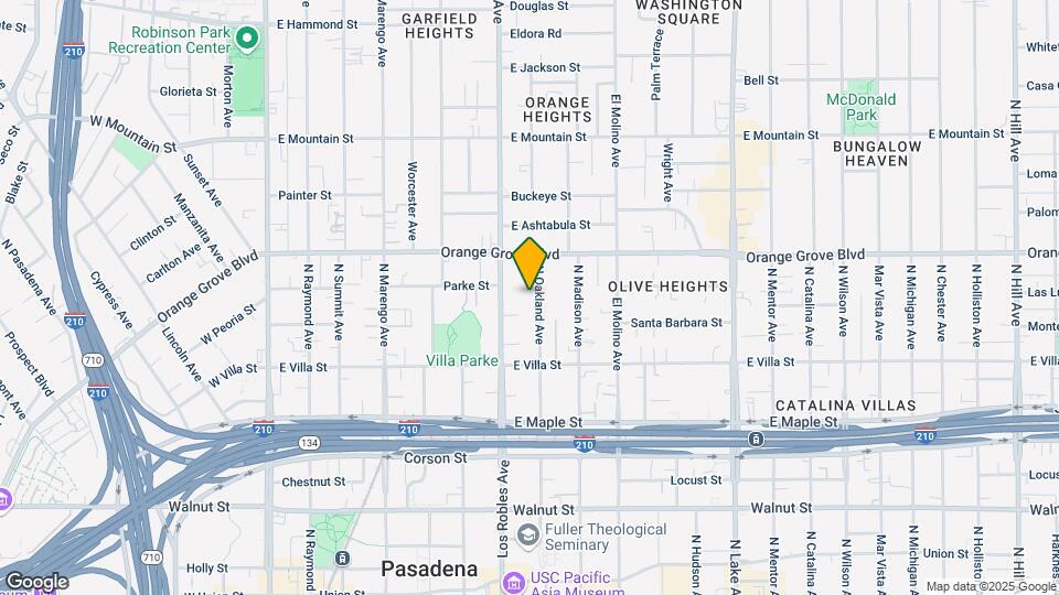605 Oakland Ave Mapa y Detalles de la Ubicación