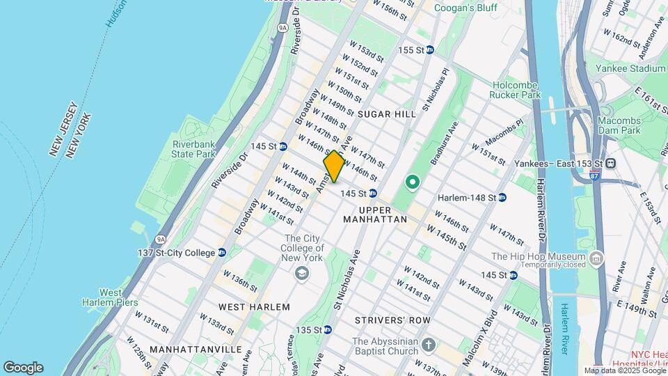 461 W 144th St Map and Location Details