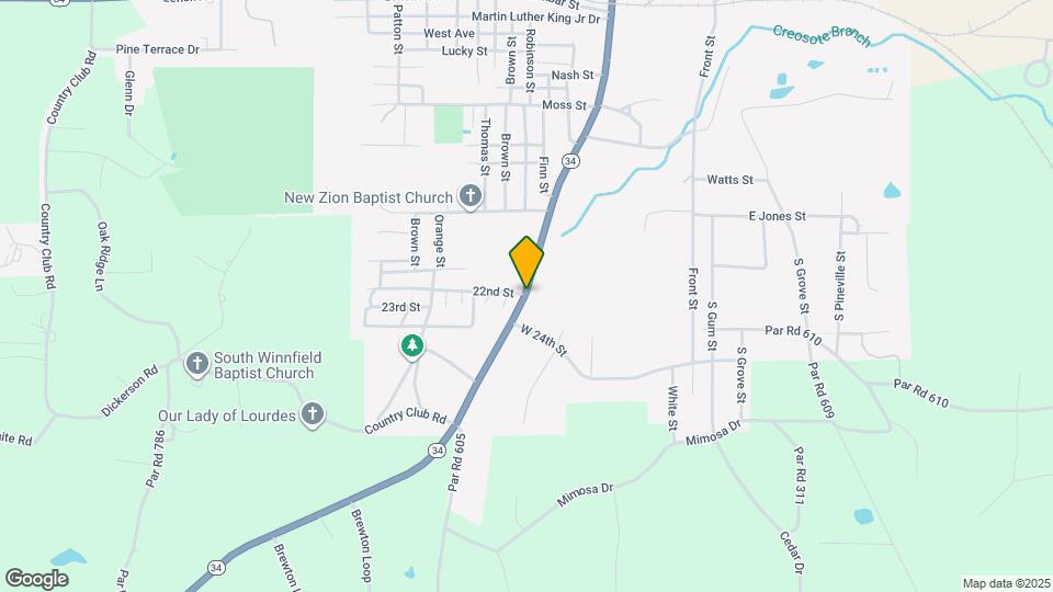 1701 S Jones St Map and Location Details