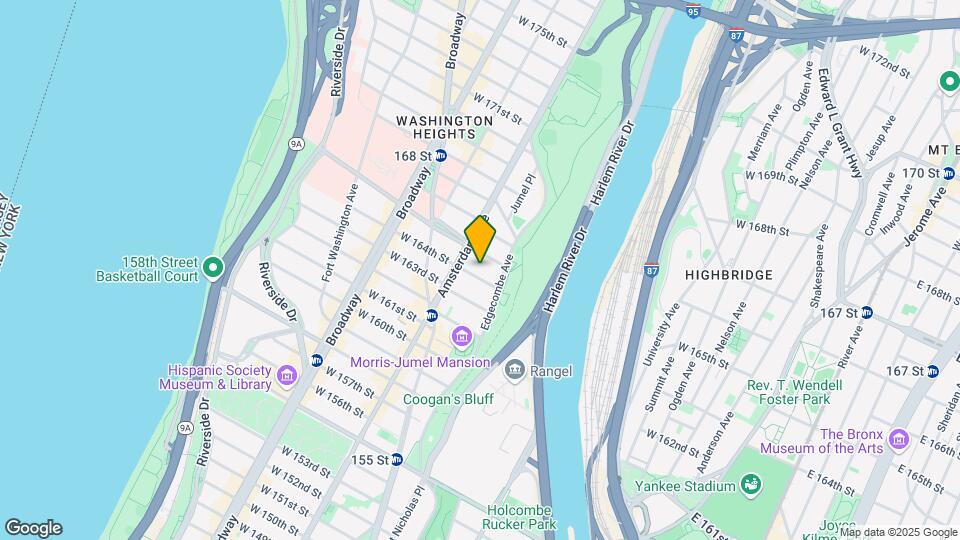 457 W 164th St Mapa y Detalles de la Ubicación