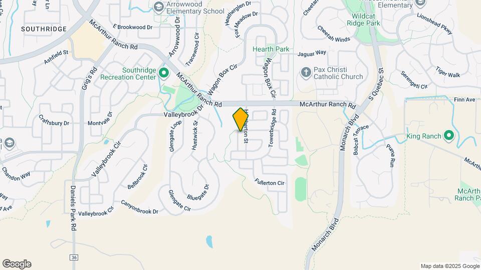 10828 Heatherton Cir Map and Location Details