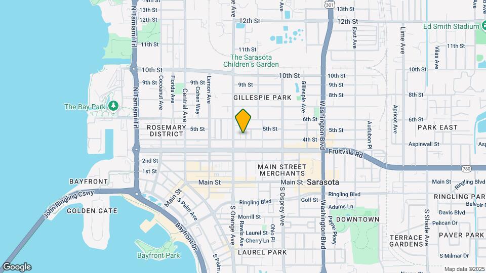 410 N Orange Ave Map and Location Details