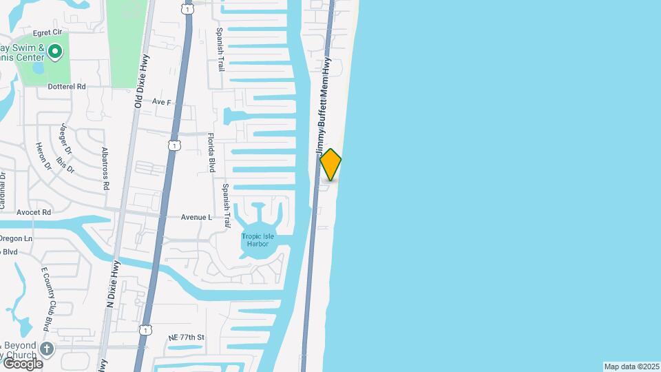 2635 S Ocean Blvd Map and Location Details