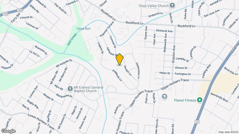 2509 Paddock Ct Map and Location Details