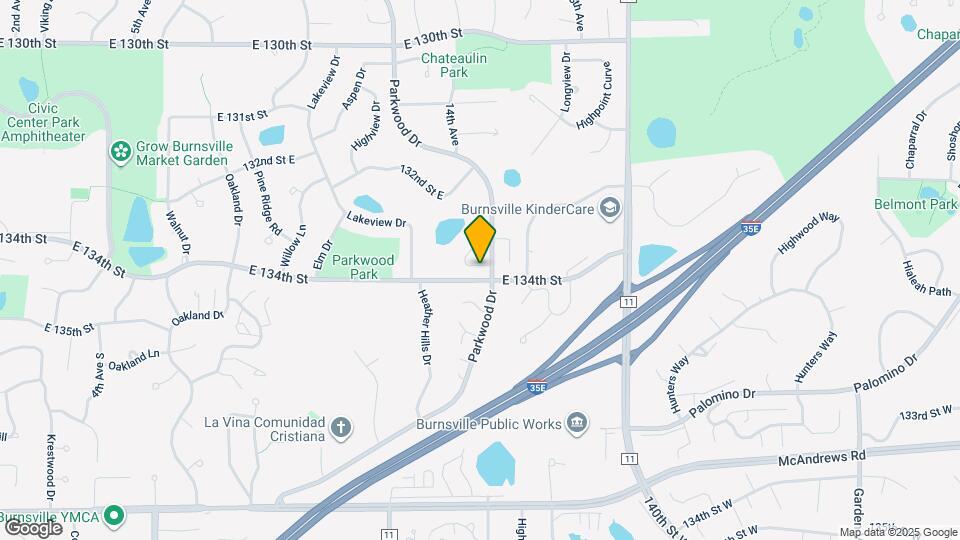 13344 Parkwood Dr Map and Location Details