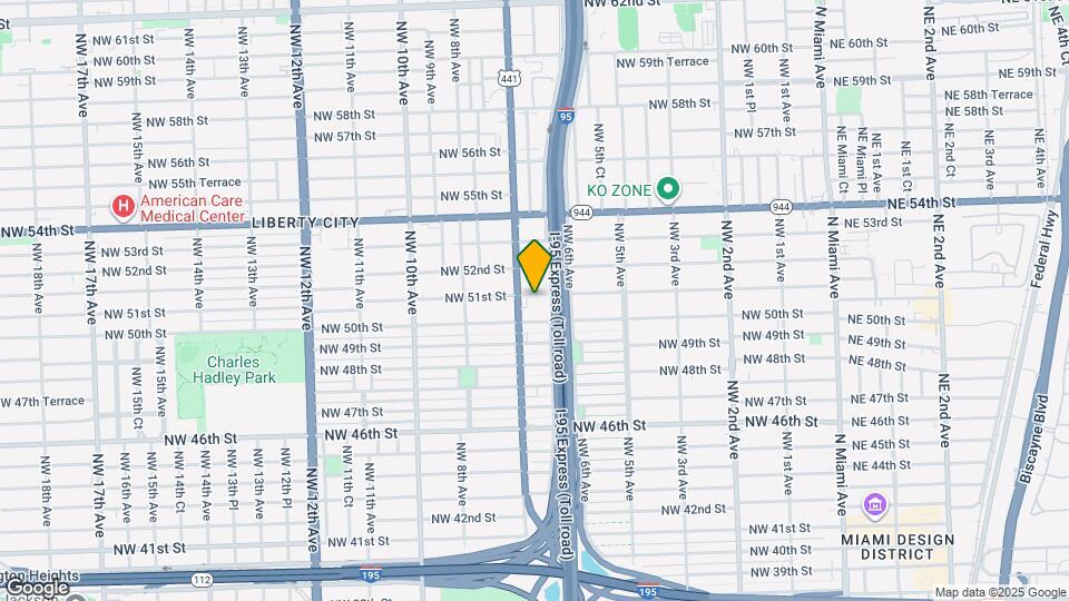 672 NW 51st St Map and Location Details