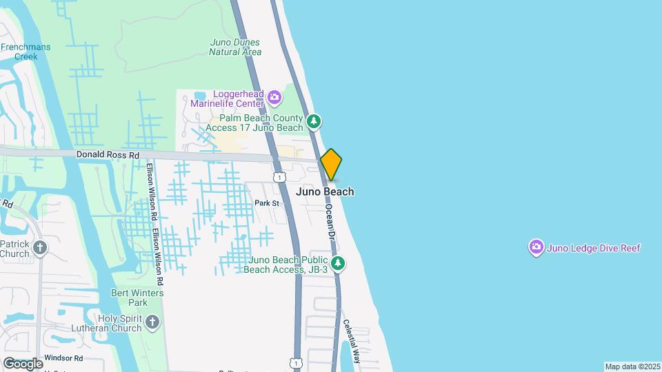 900 Ocean Dr Map and Location Details