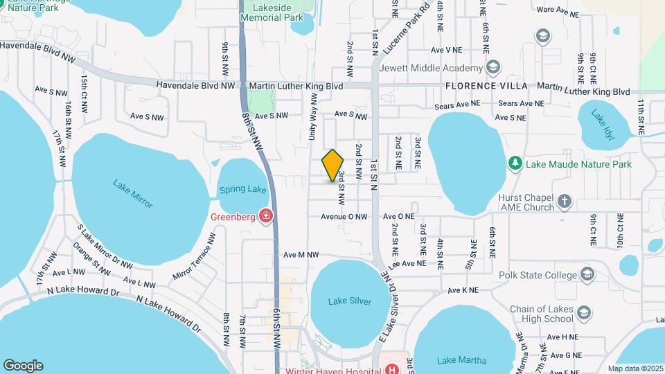 316 Palmetto Ave NW Map and Location Details