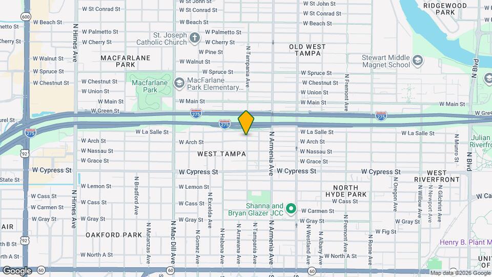 2701 W Arch St Map and Location Details