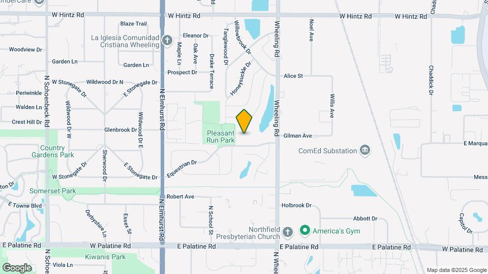 480 Pleasant Run Dr Map and Location Details