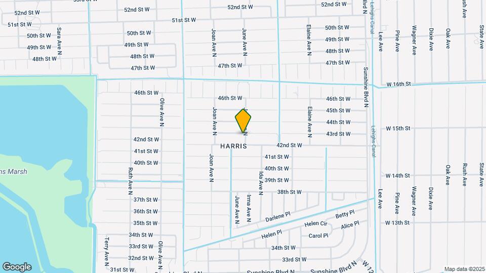 2901 43rd St W Map and Location Details