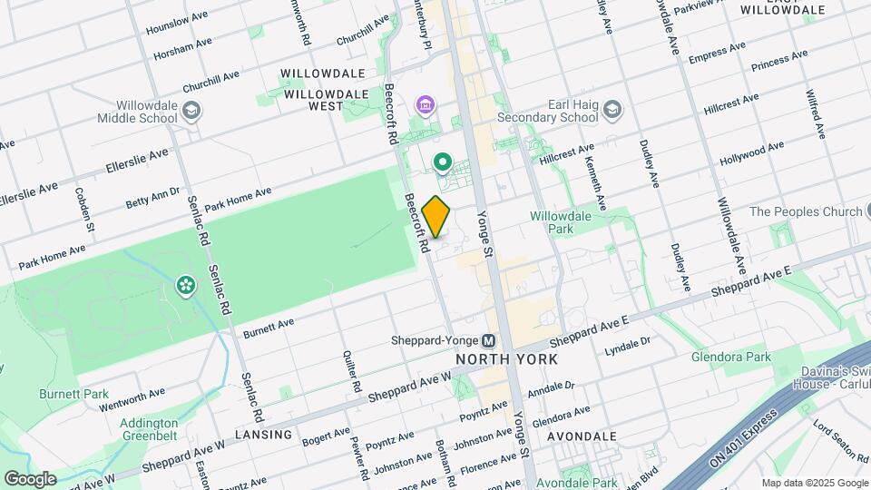 153 Beecroft Rd Map and Location Details