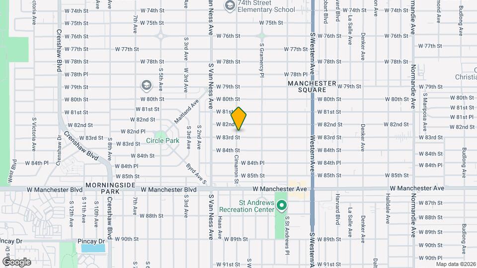 2059 W 83rd St Map and Location Details