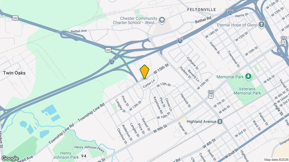 3403 Township Line Rd Mapa y Detalles de la Ubicación