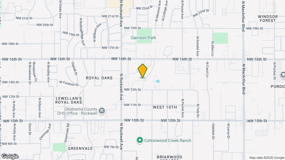 6804 NW 13th St Mapa y Detalles de la Ubicación