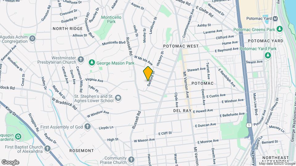 2400 Sanford St Map and Location Details