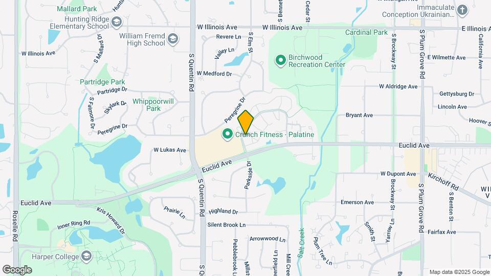 1233 Parkside Dr Map and Location Details