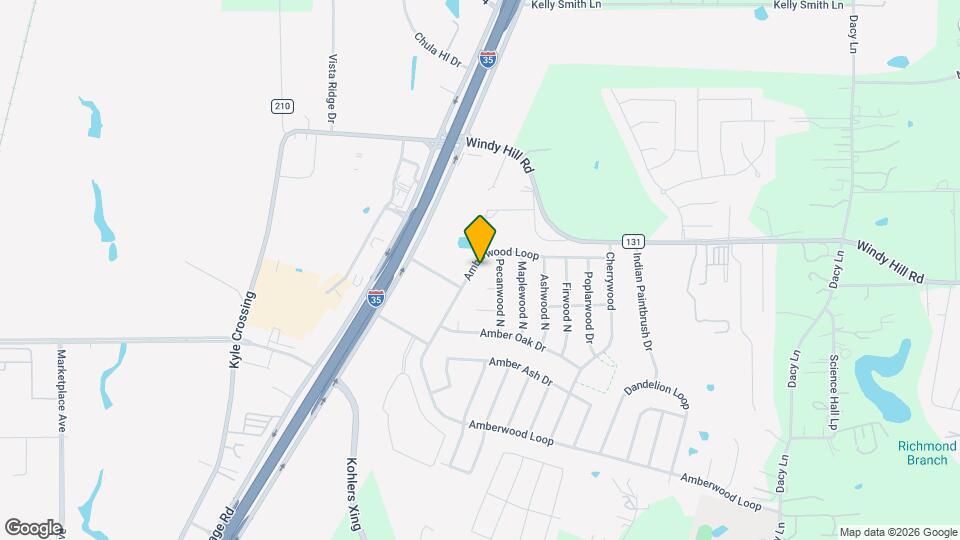 1732 Amberwood Loop Map and Location Details