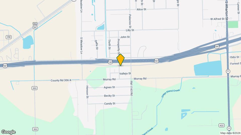 1423 S Prosperity St Map and Location Details