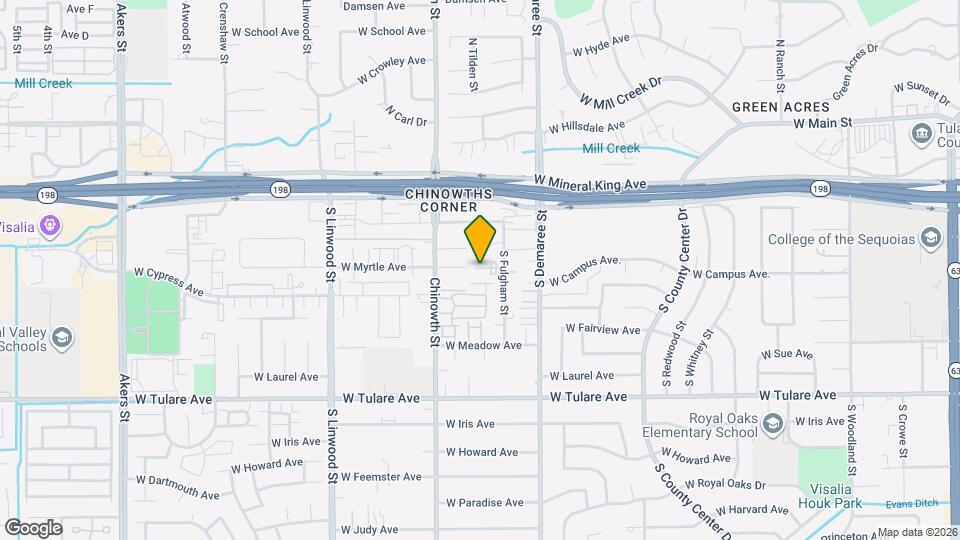 3739 W Myrtle Ct Map and Location Details