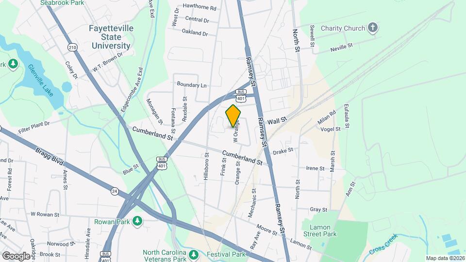 874 W Orange St Map and Location Details