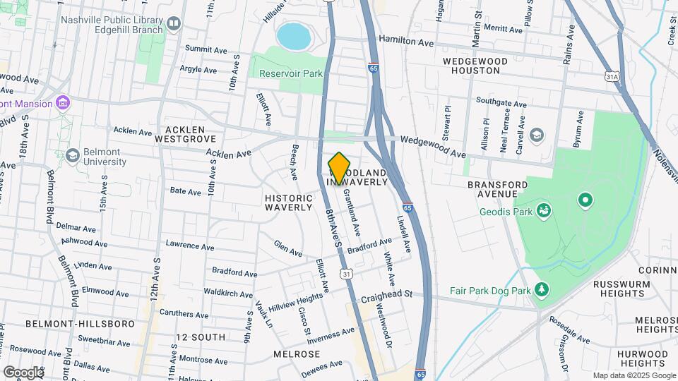 2101 Grantland Ave Map and Location Details