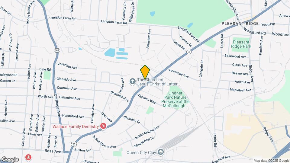 5545 Montgomery Rd Map and Location Details