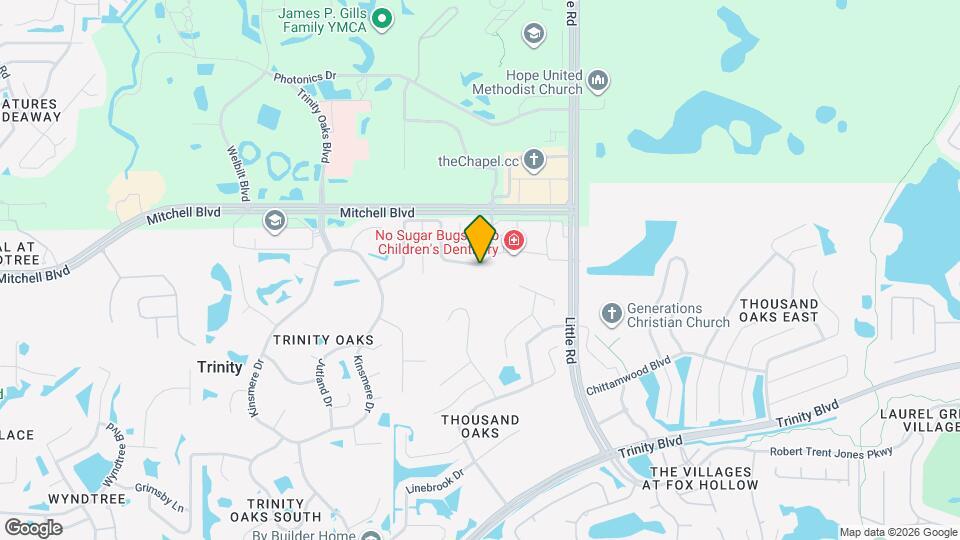 8638 Hawbuck St Mapa y Detalles de la Ubicación