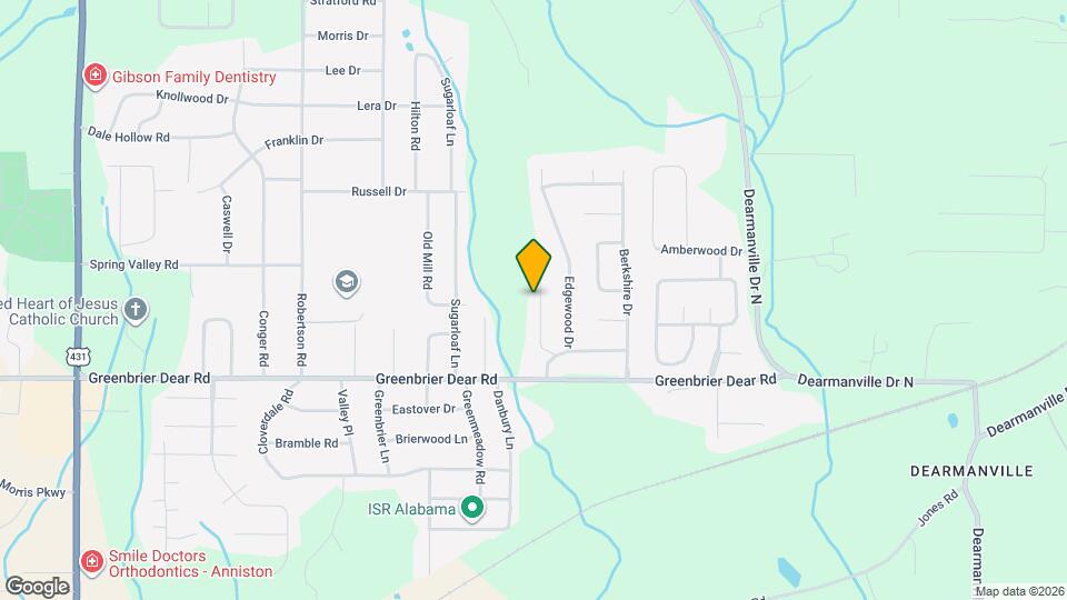 1032 Emory Pl Map and Location Details