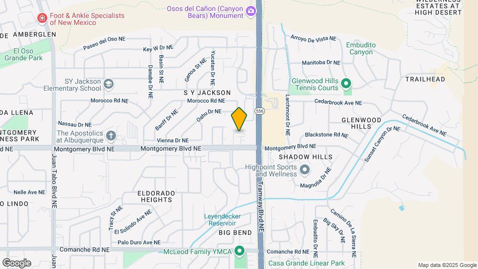 4547 Villa Loma Ln NE Map and Location Details