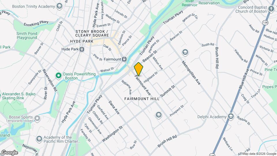 194 Fairmount Ave, Unit 1 Map and Location Details