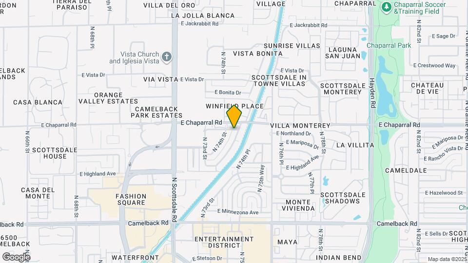 4924 N Woodmere Fairway Map and Location Details