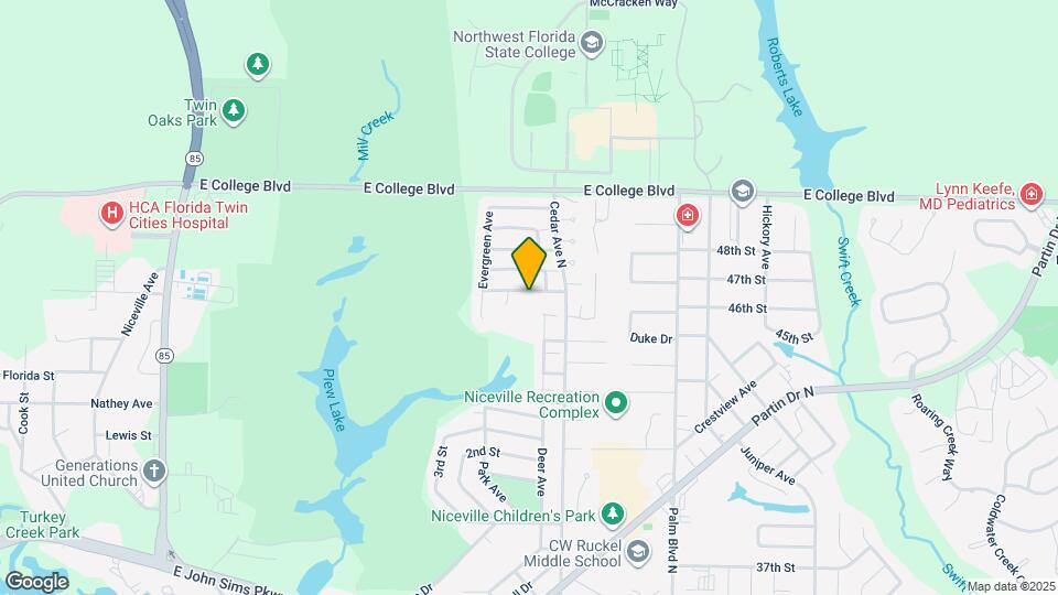 109 Cedar Ridge Way Map and Location Details