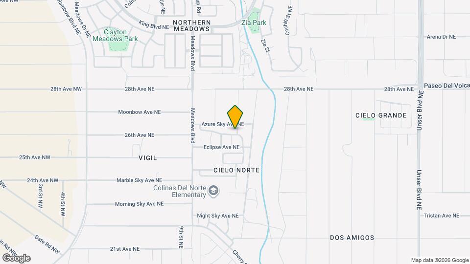 1139 Northern Lights Way NE Map and Location Details