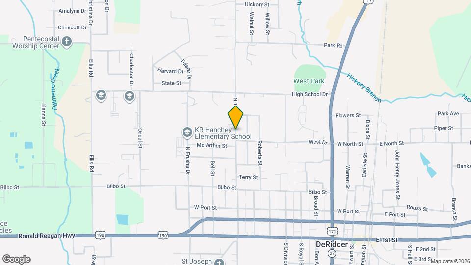 721 N Texas St Mapa y Detalles de la Ubicación