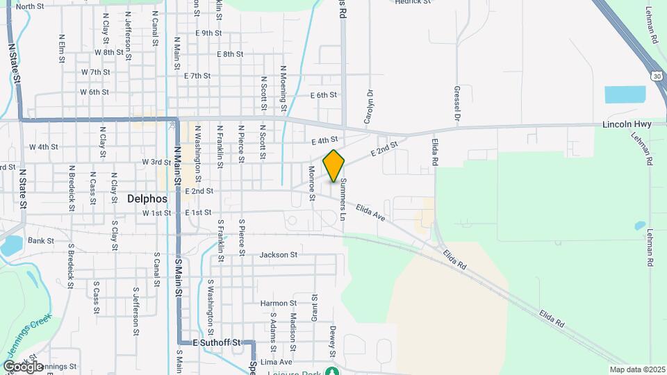 116 N Adams St, Unit 114 N Adams St Mapa y Detalles de la Ubicación