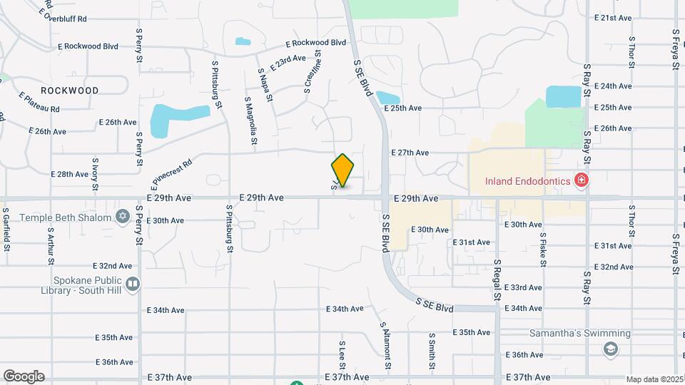 2309 E 29th Ave Map and Location Details