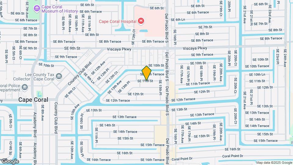 1416 SE 11th St Map and Location Details