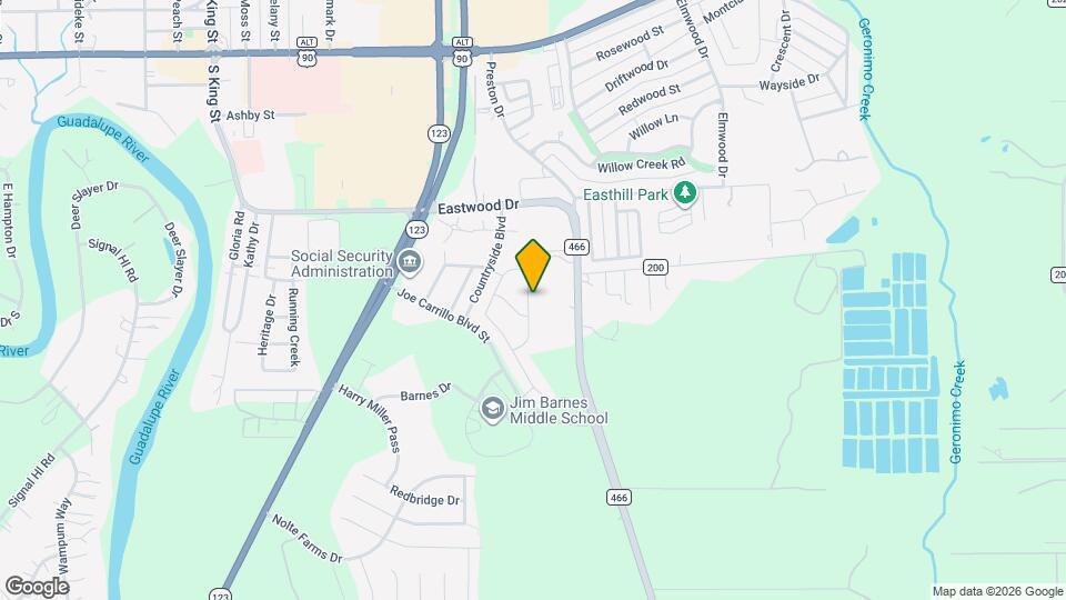 633 Oleander Crk Map and Location Details