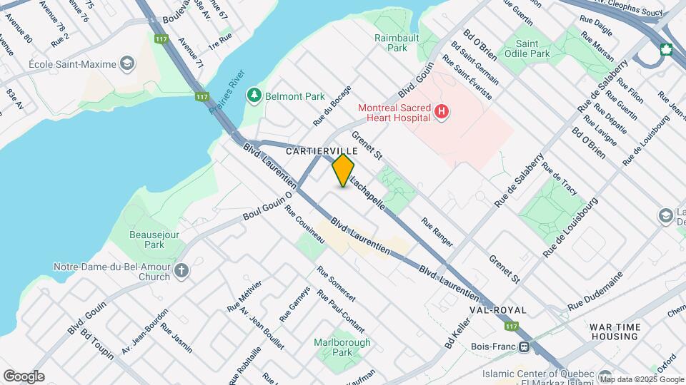 6155 Émile-Nelligan Rue Map and Location Details